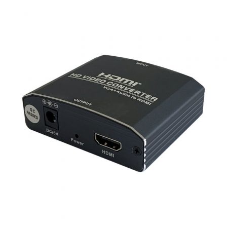 Aisens Conversor SVGA/Audio a HDMI Negro A115-0386